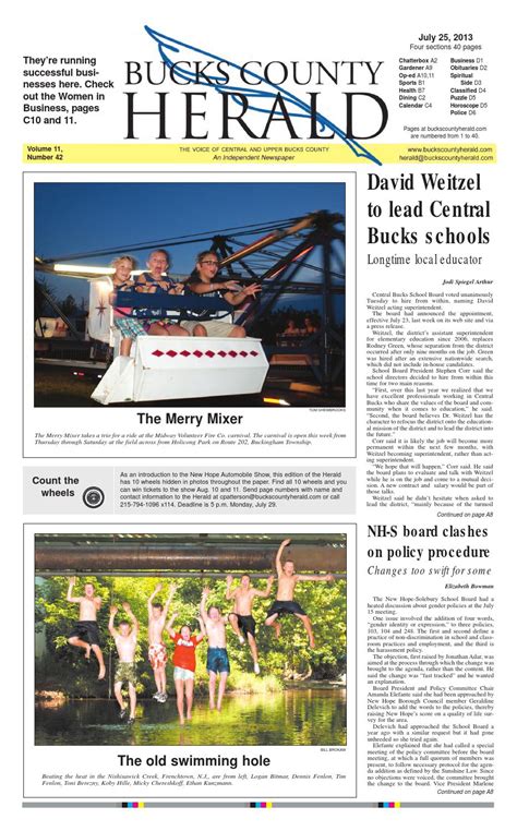 buckscountyherald|local news bucks county.